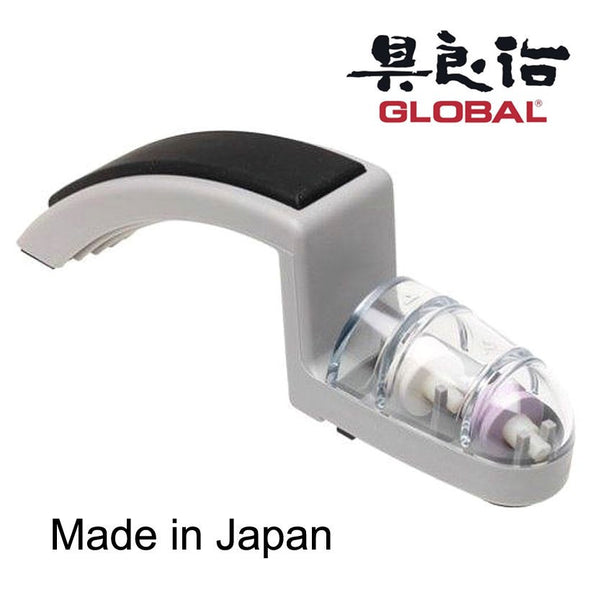 Global MinoSharp 2 Stage Water Sharpener - White