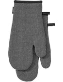 Ladelle Eco Recycled Charcoal 2pk Oven Mitts
