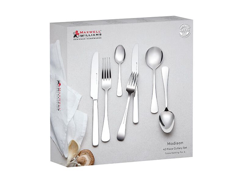 Maxwell & Williams Madison 42pc Cutlery Set