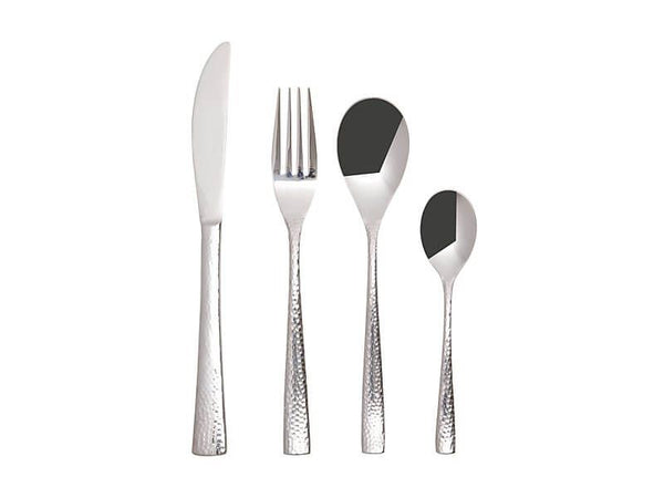 Maxwell & Williams Wayland Hammered Cutlery Set 16pc