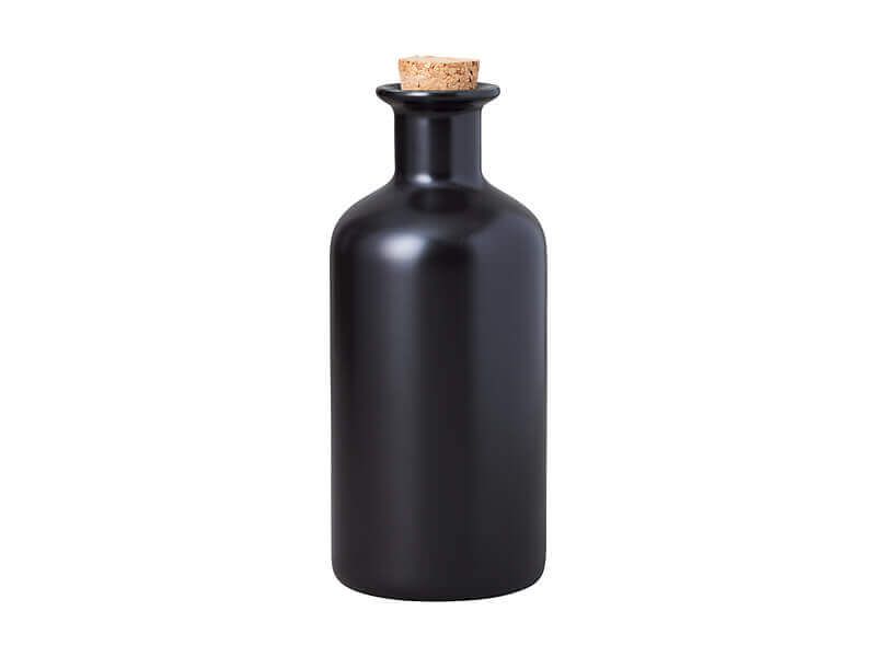 Maxwell & Williams Epicurious Oil Bottle With Cork Lid 500ml - Black