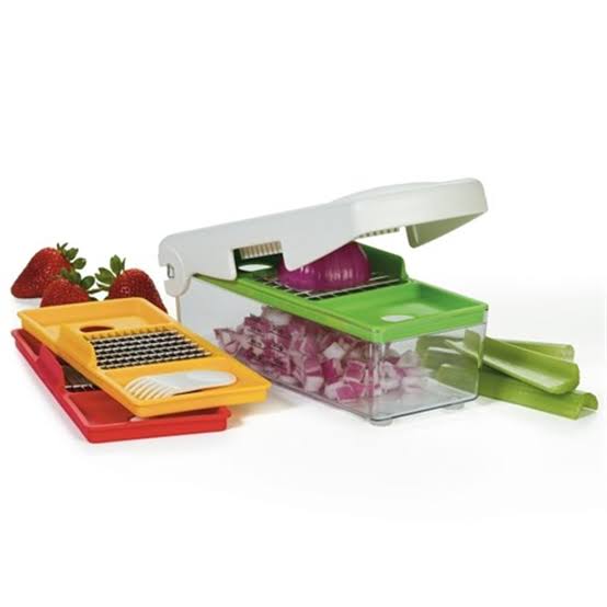 Progressive Fruit & Vegetable Chopper 3 Blades & Box