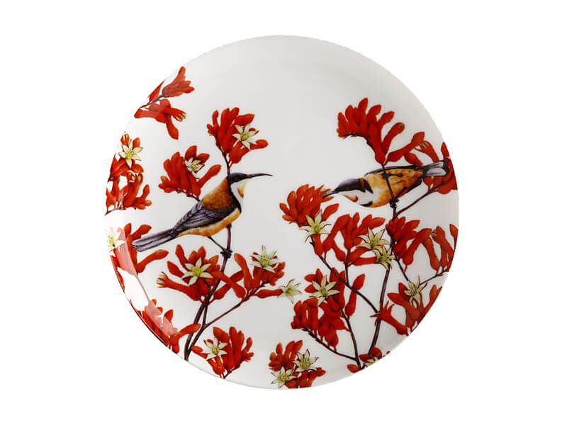 Maxwell & Williams Royal Botanic Gardens Victoria Garden Friends Plate 20cm - Spinebill