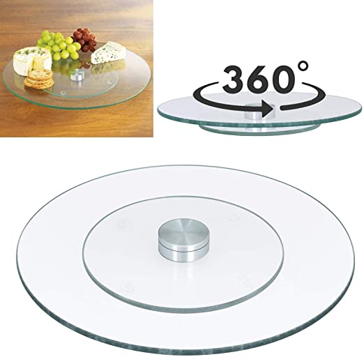Tempered Glass Lazy Susan 35cm