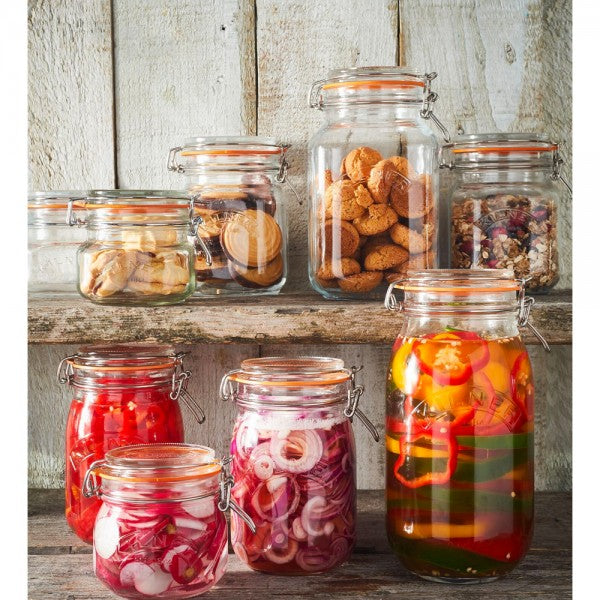 Kilner Round Clip Top Jar 1Lt