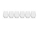 Krosno Harmony Stemless Wine Glasses 600ml 6pc (Made in Poland)