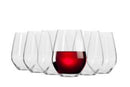 Krosno Harmony Stemless Wine Glasses 600ml 6pc (Made in Poland)