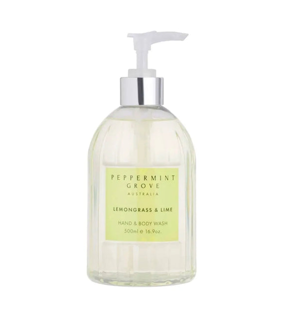 Peppermint Grove Australia - Lemongrass & Lime Hand & Body Wash - 500ml