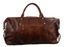 Pierre Cardin Cognac Leather Travel Bag - 54cm