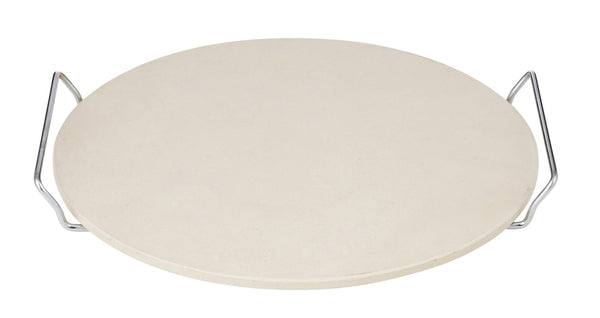 Avanti Pizza Stone With Serving Rack 33cm