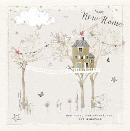 Happy New Home.... new home, new adventures, new memories - Card 15.5x15.5cm