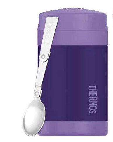 Thermos 470ml Funtainer Food Jar With Spoon - Purple