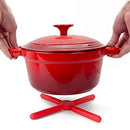 Avanti Silicone Foldable Trivet - Red