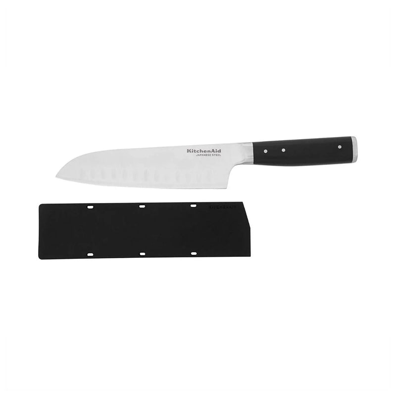 KitchenAid Gourmet Santoku Knife With Sheath - 18cm