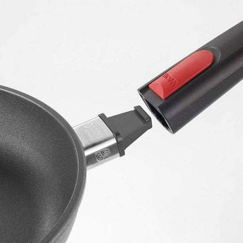 Woll Diamond Lite Detachable Handle Induction Wok With Lid - 34cm