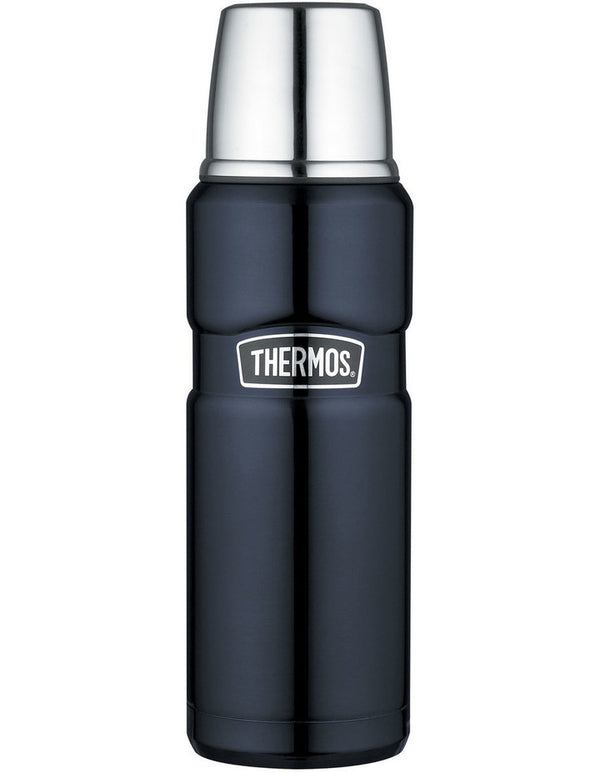 Thermos 470ml Stainless Steel Vacuum Insulated Flask - Blue