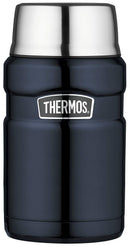 Thermos 710ml Stainless Steel Vacuum Flask/Jar - Midnight Blue