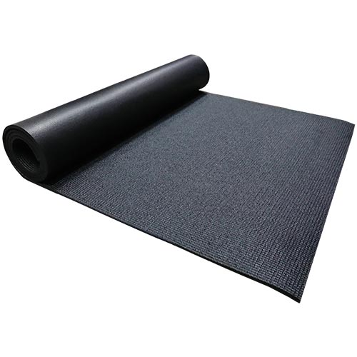 Yoga 6mm Mat Solid Studio - Black 60x180cm
