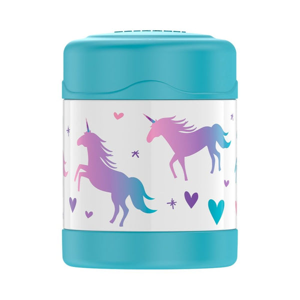 Thermos 290ML Funtainer Stainless Steel Vacuum Insulated Food Jar - Unicorn