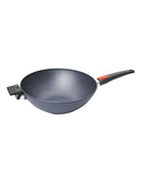 Woll Diamond Lite Detachable Handle Induction Wok With Lid - 34cm