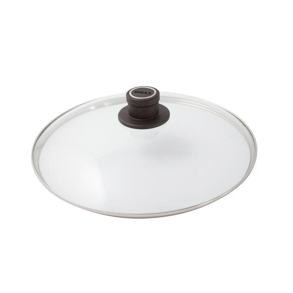 Woll Diamond Lite Fixed Knob Safety Glass Lid 28cm