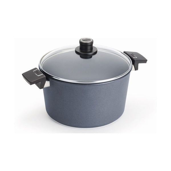 Woll Diamond Lite Fixed Handle Induction Stock Pot With Lid - 24cm/5L